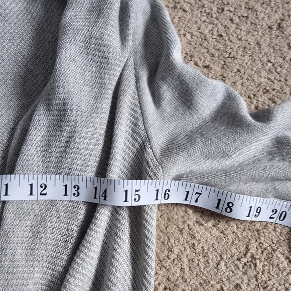 Aritzia Babaton XXS Grey long open cardigan - Picture 3 of 4